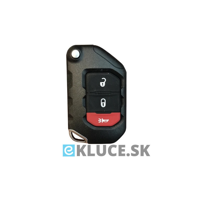 KĽÚČ JEEP WRANGLER, GLADIATOR KEYLESS