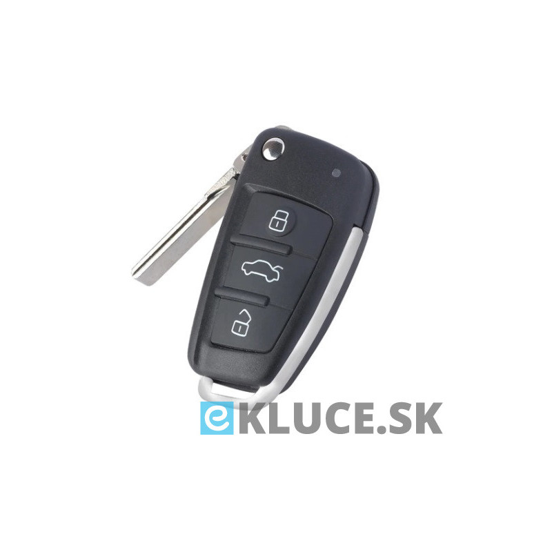 8F0 837 220 AF  (ID48-433Mhz) AUDI 3 tlačidlový