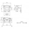 Mikrospínač SMD BOČNÝ 6,2 x 3,5 x 2,55 mm